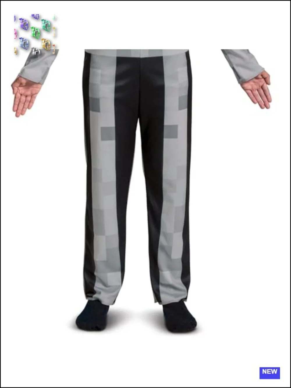Kids Minecraft Skeleton Costume - 100% Polyester - Officially Licensed Cosplay